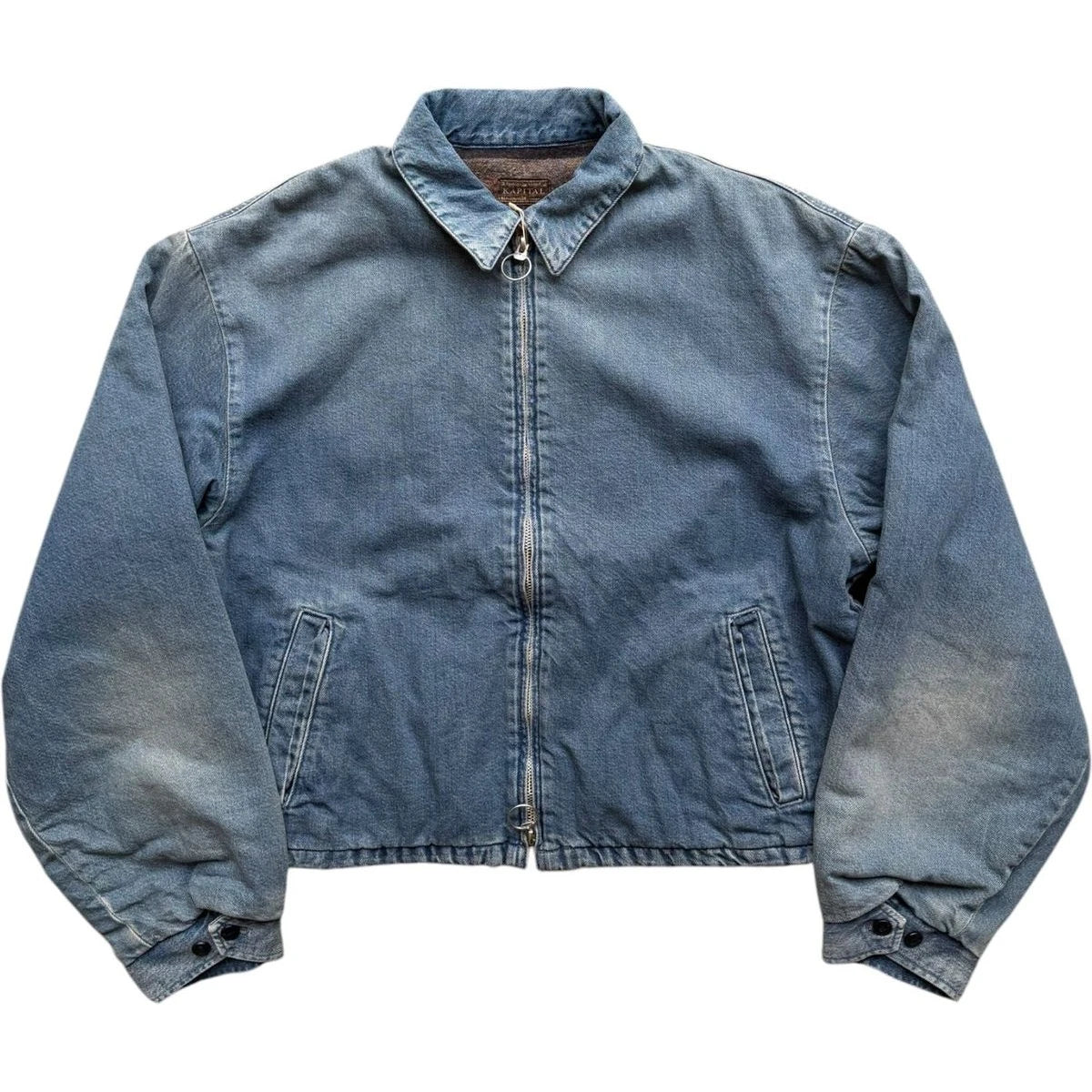 Kapital 11.5oz Denim Lined Drizzler Jacket (Virgin Maria)