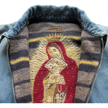Kapital 11.5oz Denim Lined Drizzler Jacket (Virgin Maria)