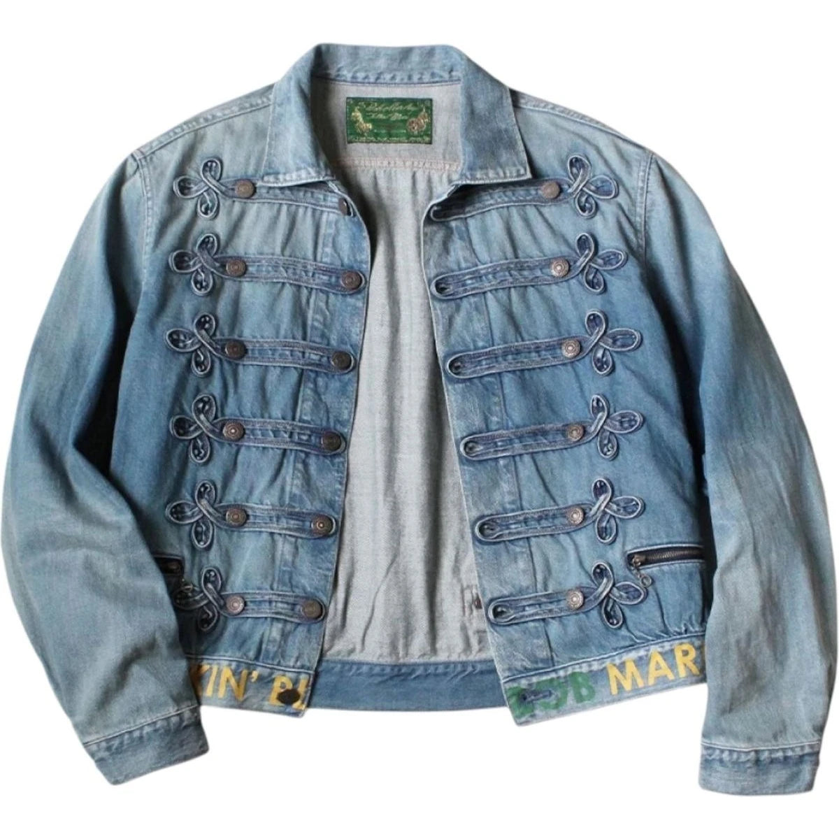 Kapital 11.5oz Denim Marley Talkin' Blues Drummer Jacket (Processing)