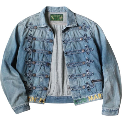 Kapital 11.5oz Denim Marley Talkin' Blues Drummer Jacket (Processing)