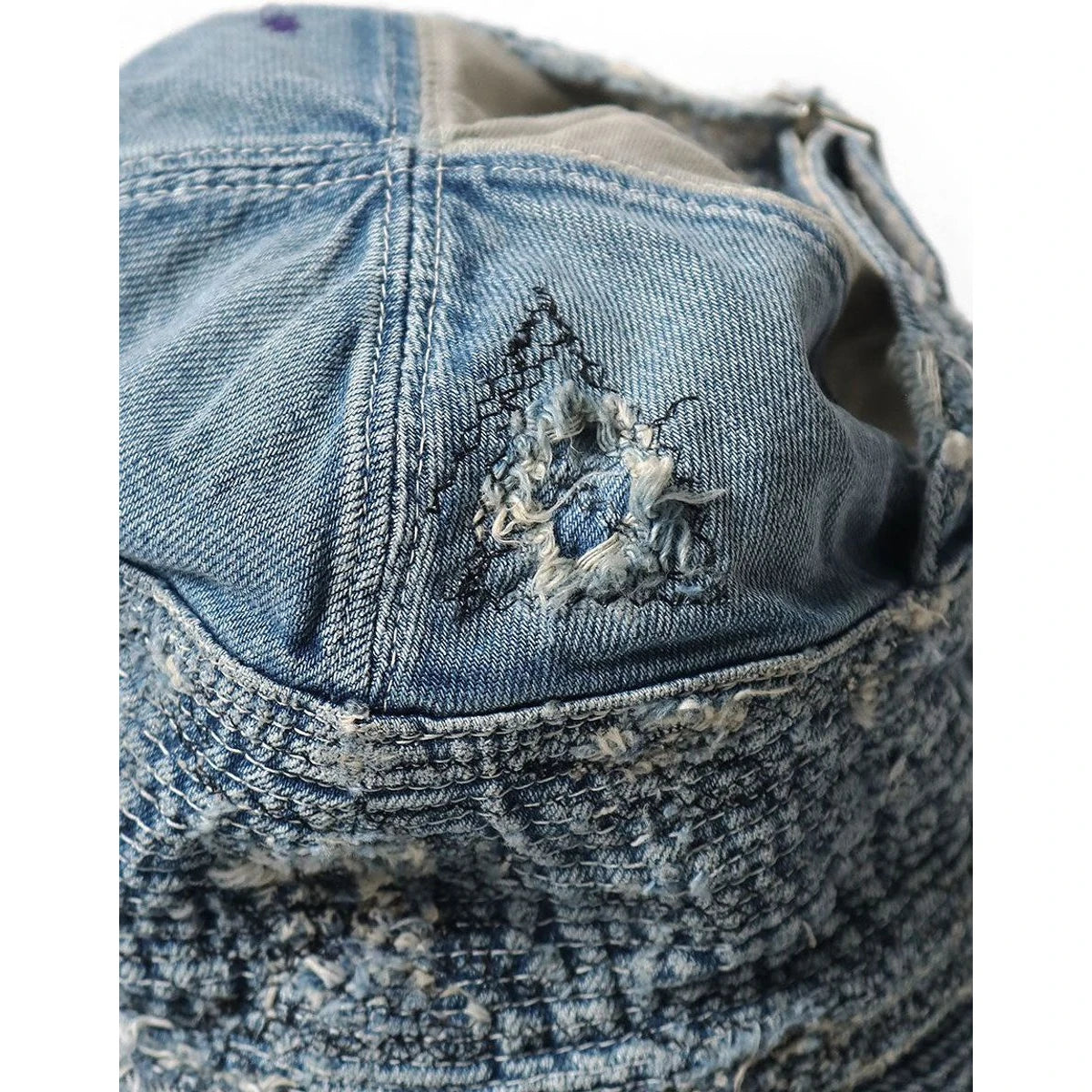 Kapital 11.5oz Denim “The Old Man & The Sea” Hat (Distressed Remake)