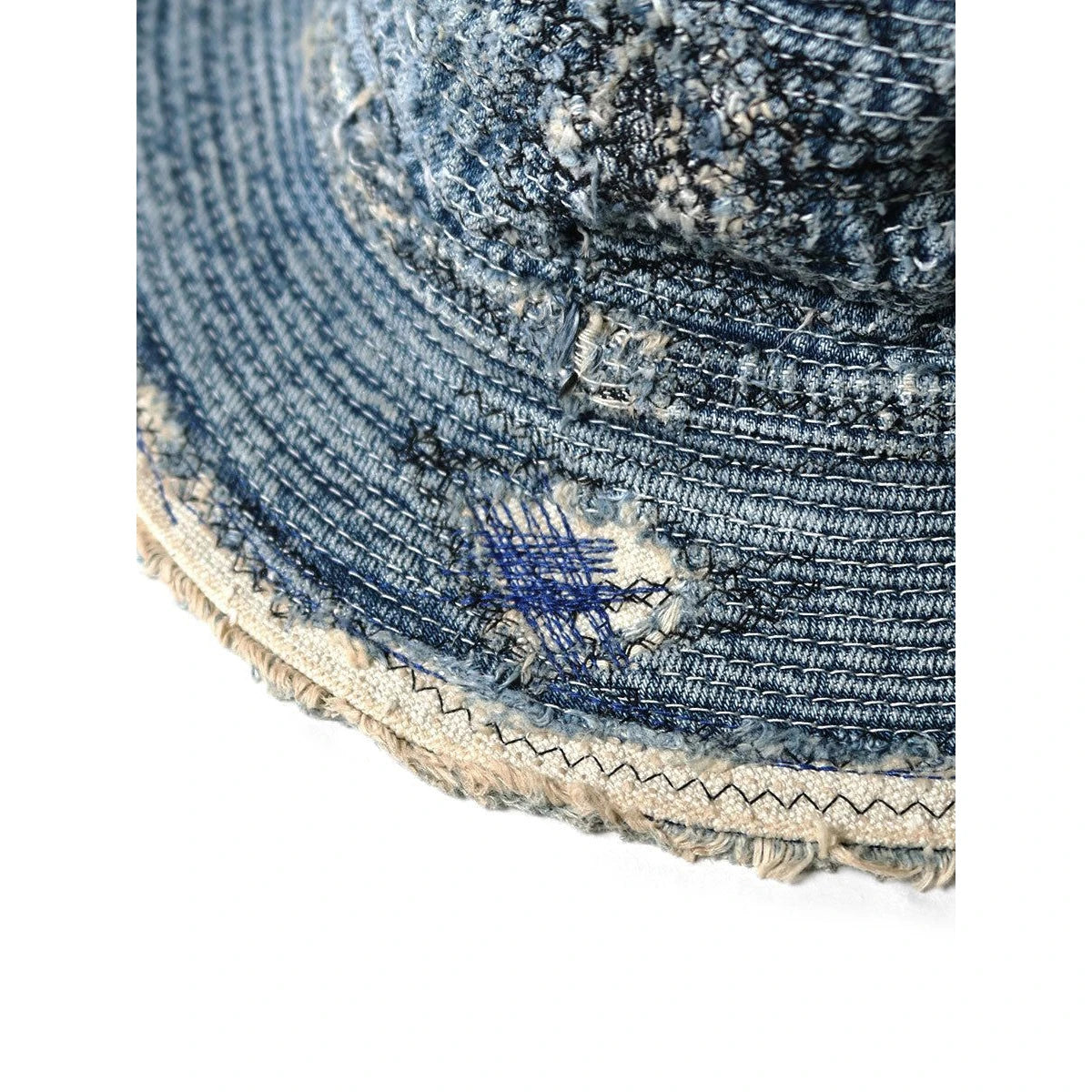 Kapital 11.5oz Denim “The Old Man & The Sea” Hat (Distressed Remake)