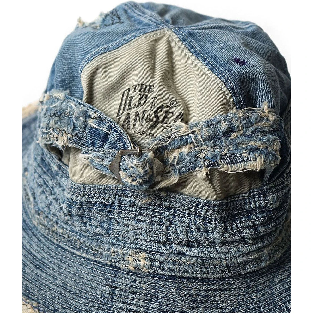 Kapital 11.5oz Denim “The Old Man & The Sea” Hat (Distressed Remake)