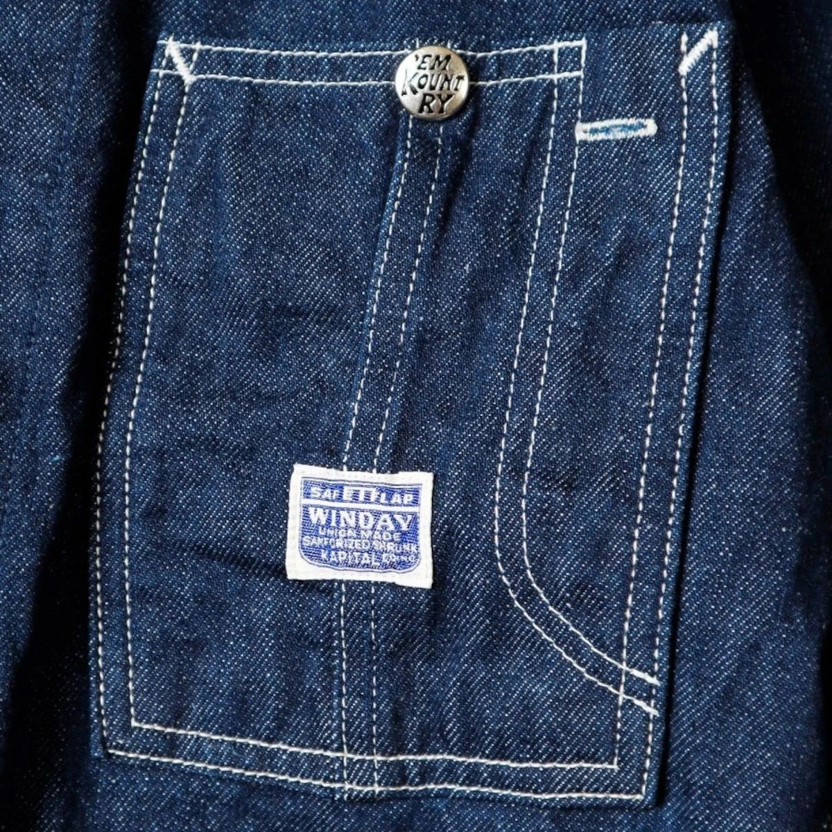 Kapital 11.5oz Denim Zipper Coverall