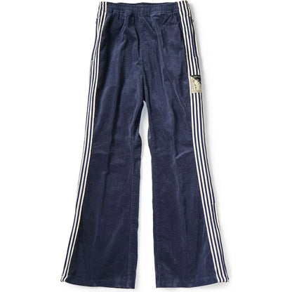 Kapital 11-Wale Stretch Corduroy Track Pants (Banner Stripe)