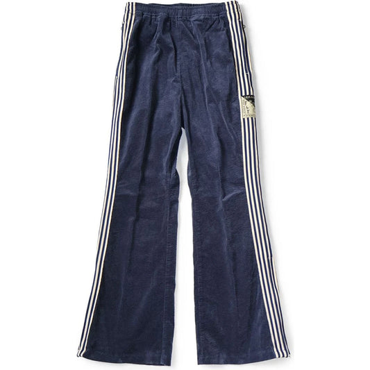 Kapital 11-Wale Stretch Corduroy Track Pants (Banner Stripe)