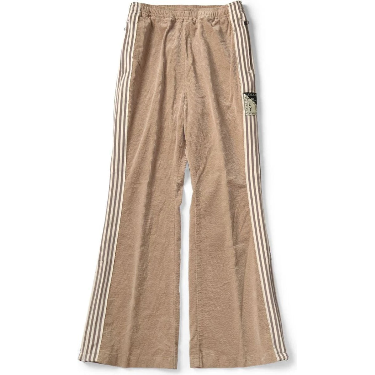 Kapital 11-Wale Stretch Corduroy Track Pants (Banner Stripe)