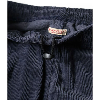 Kapital 11-Wale Stretch Corduroy Track Pants (Banner Stripe)