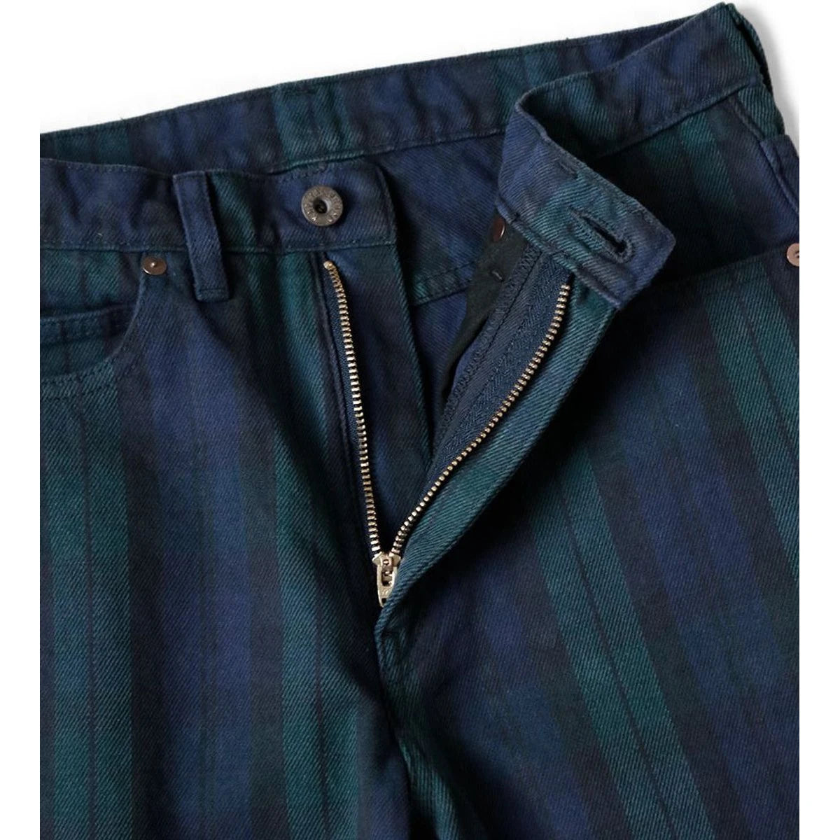 Kapital 11oz Tartan Check 5P Okabellbo