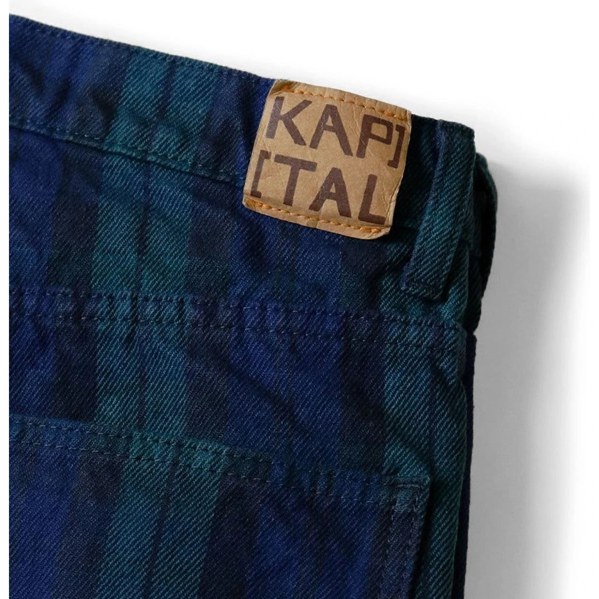 Kapital 11oz Tartan Check 5P Okabellbo