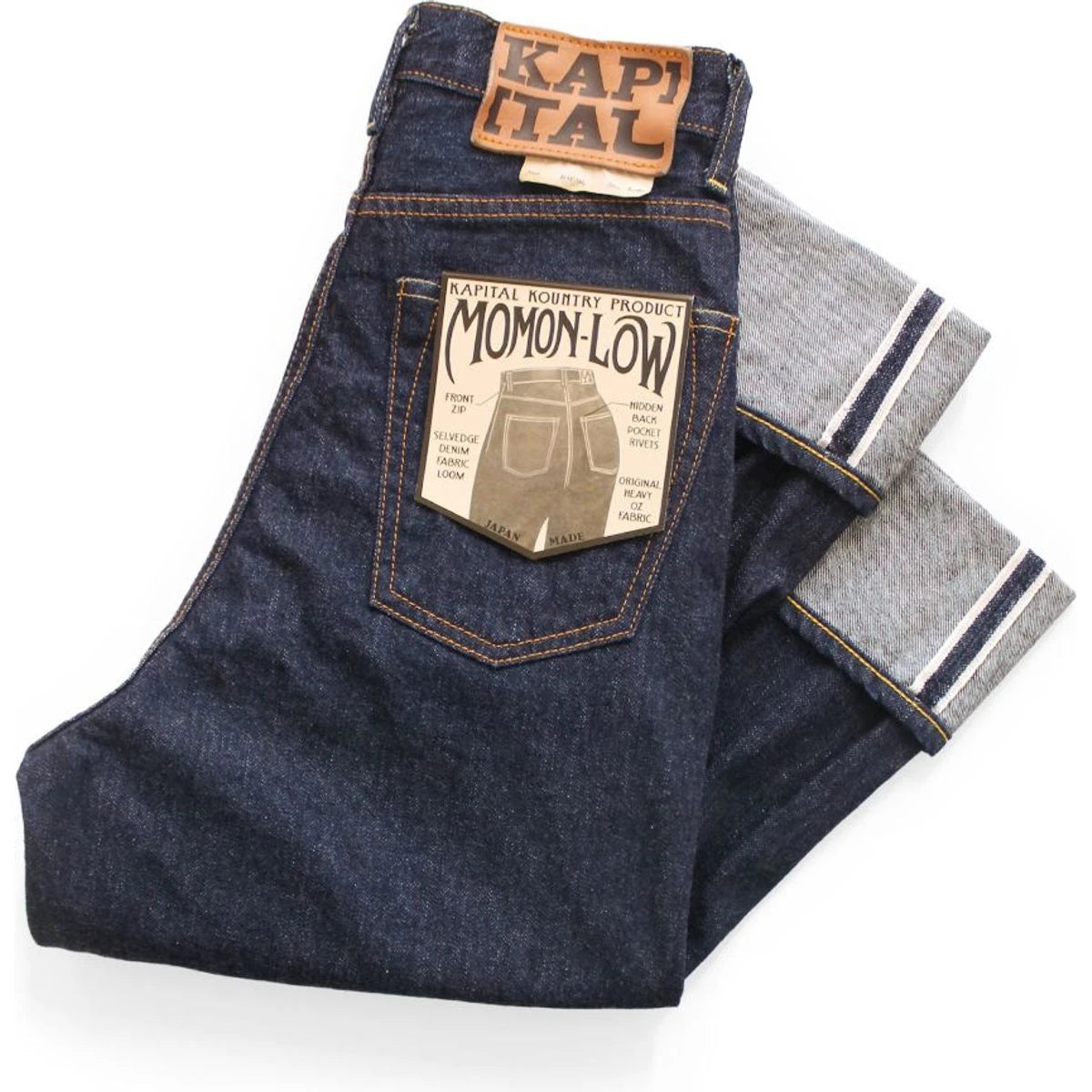 Kapital 12oz Denim 5P New Momon-Low (25–28 In.)