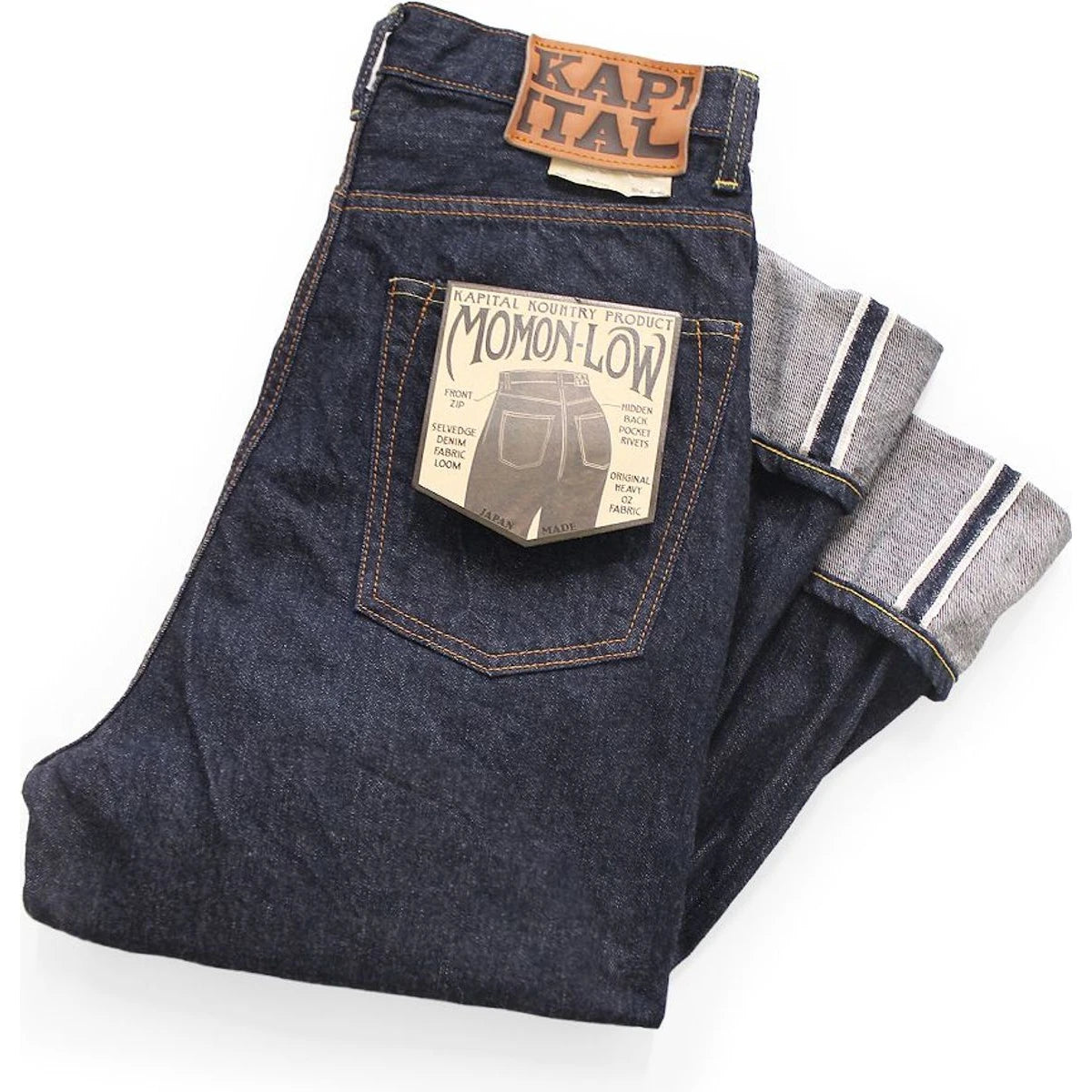 Kapital 12oz Denim 5P New Momon-Low (30–38 In.)