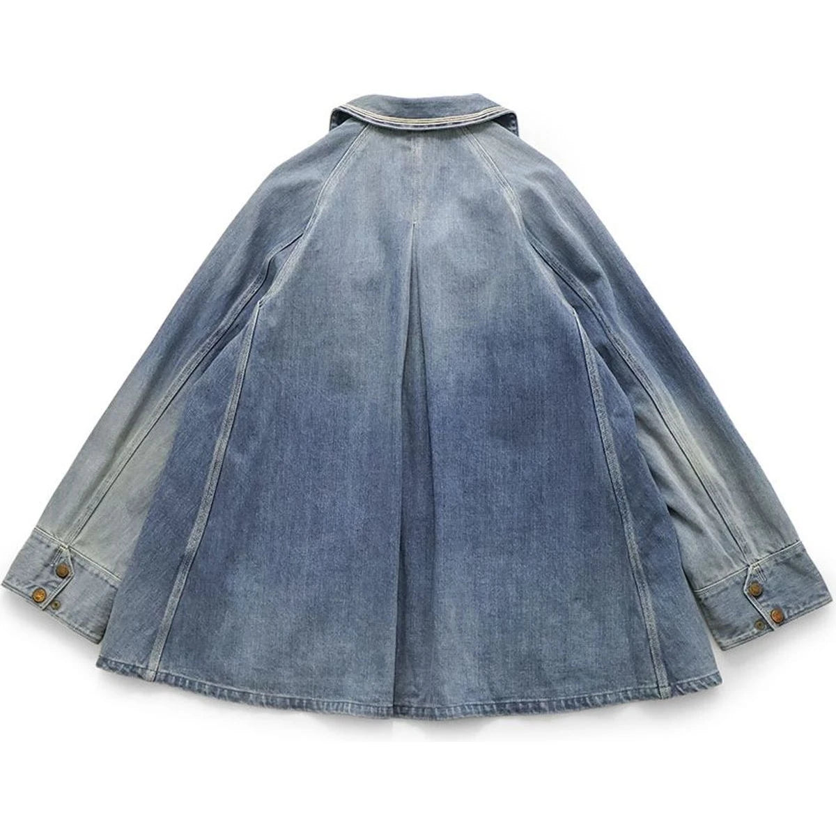 Kapital 12oz Denim Bell Coveralls (Distressed)