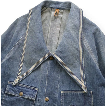 Kapital 12oz Denim Bell Coveralls (Distressed)