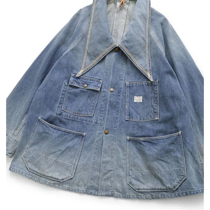 Kapital 12oz Denim Bell Coveralls (Distressed)