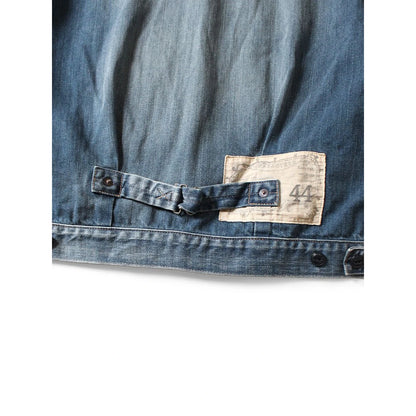 Kapital 12oz Denim Santo Domingo Thunderbird Jacket (Distressed)