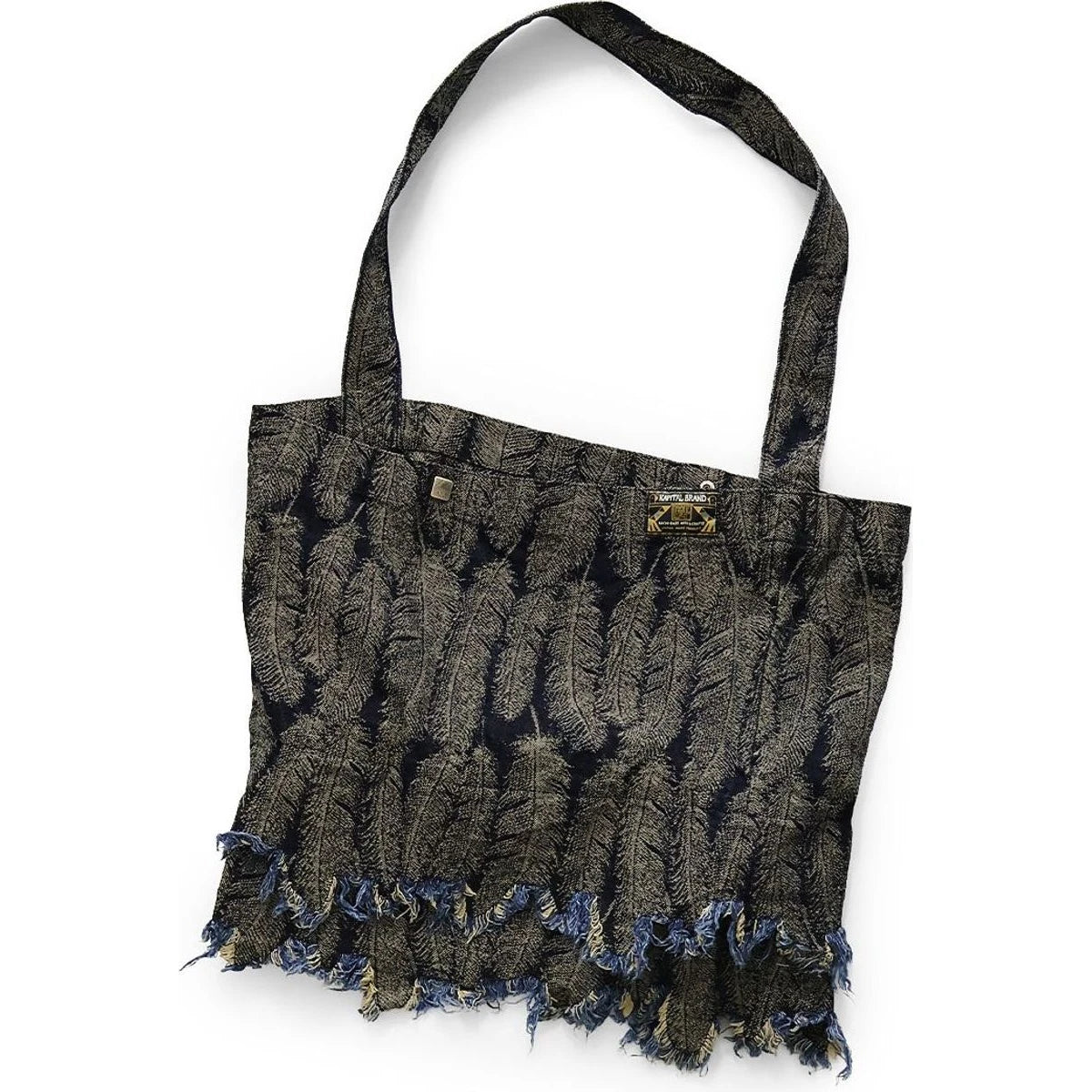 Kapital 12oz Magpie Denim Medicine Bag (Large)
