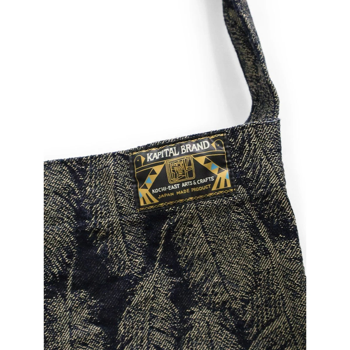 Kapital 12oz Magpie Denim Medicine Bag (Large)