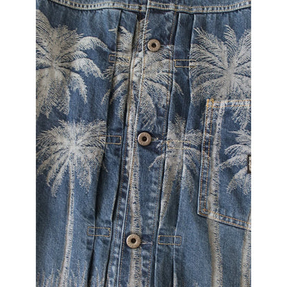 Kapital 12oz Palm Tree Jacquard Denim 1st Jacket