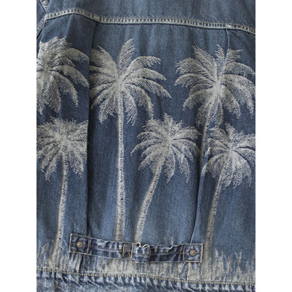 Kapital 12oz Palm Tree Jacquard Denim 1st Jacket