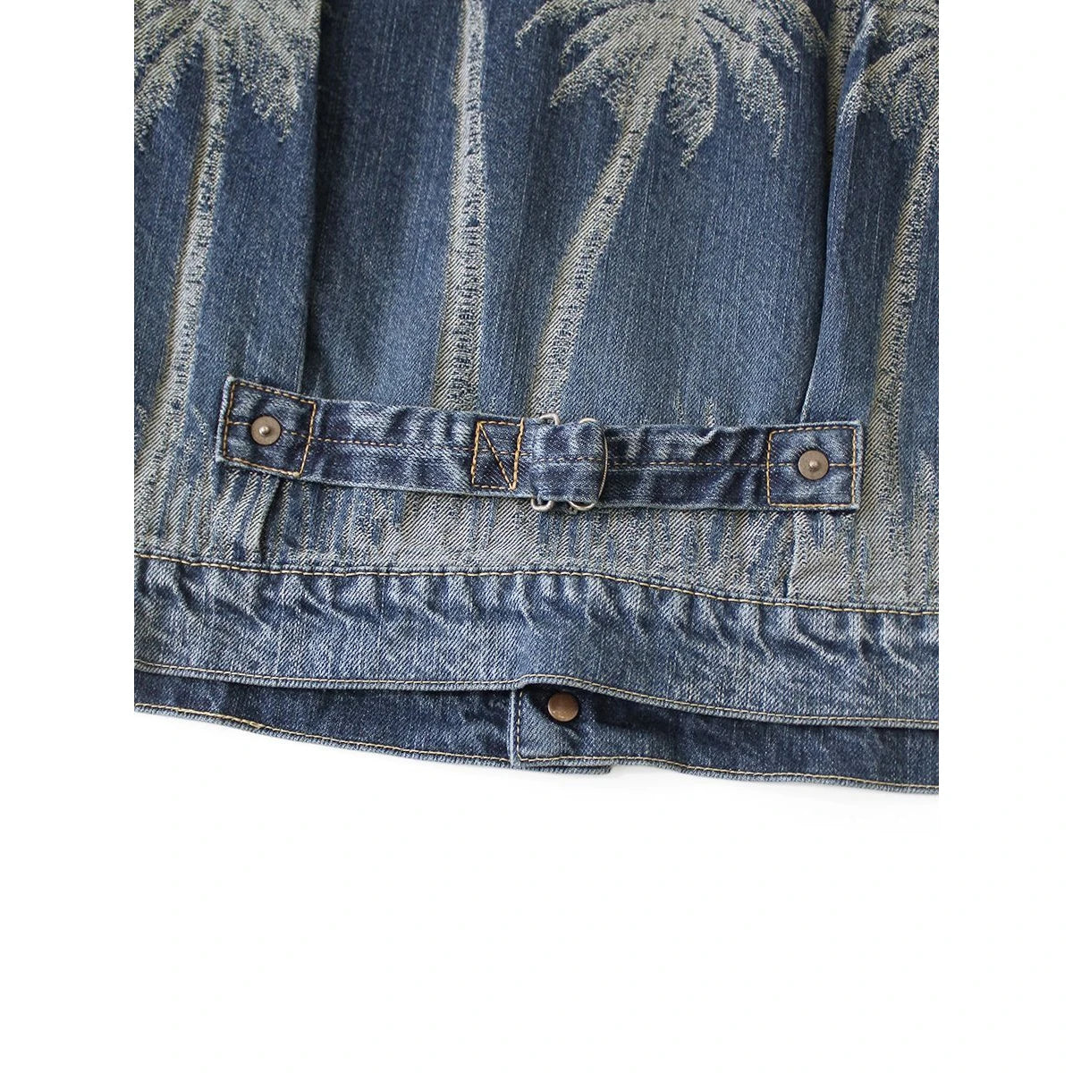 Kapital 12oz Palm Tree Jacquard Denim 1st Jacket