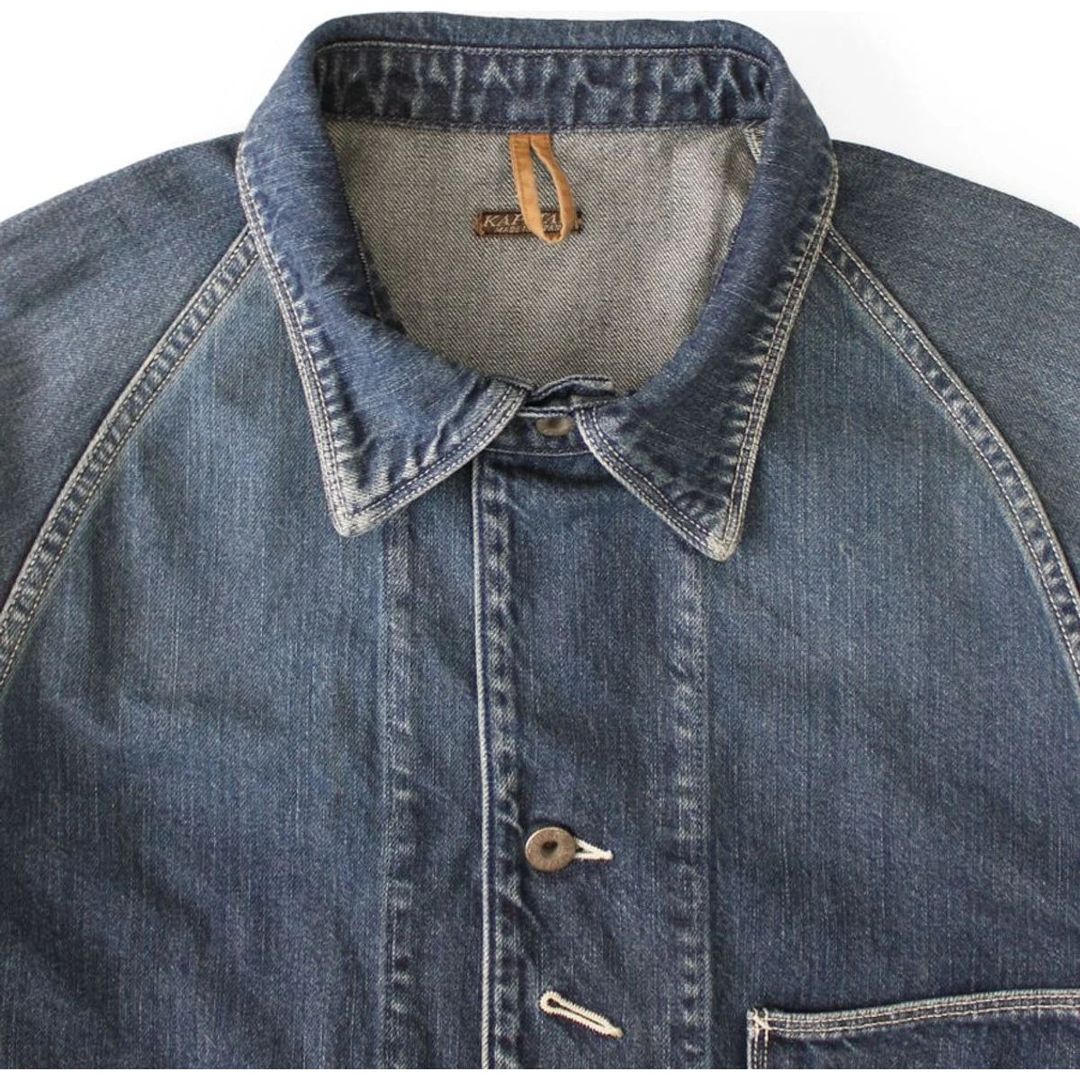 Kapital 12oz Palm Tree Jacquard Denim Cactus Coveralls