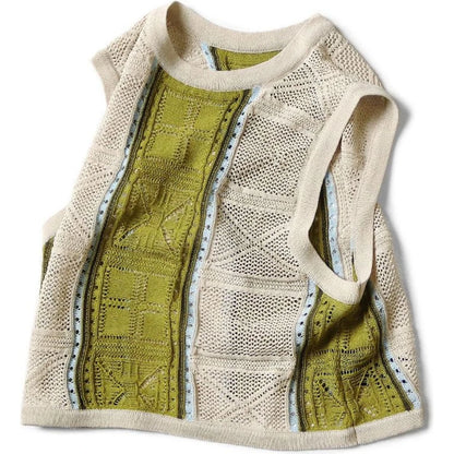 Kapital 12G Crochet Knit Bustier
