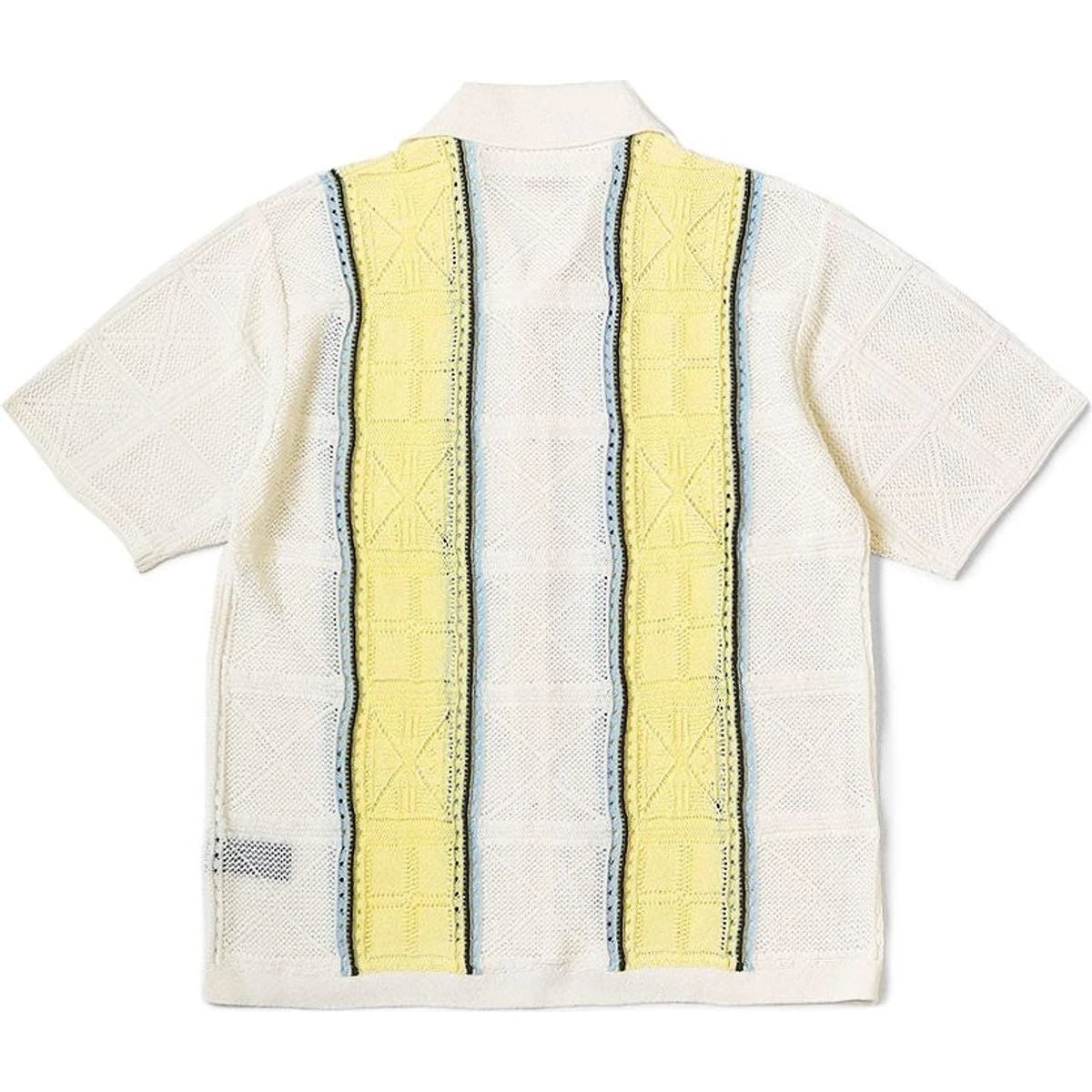 Kapital 12G Crochet Knit Tennessee Aloha Polo