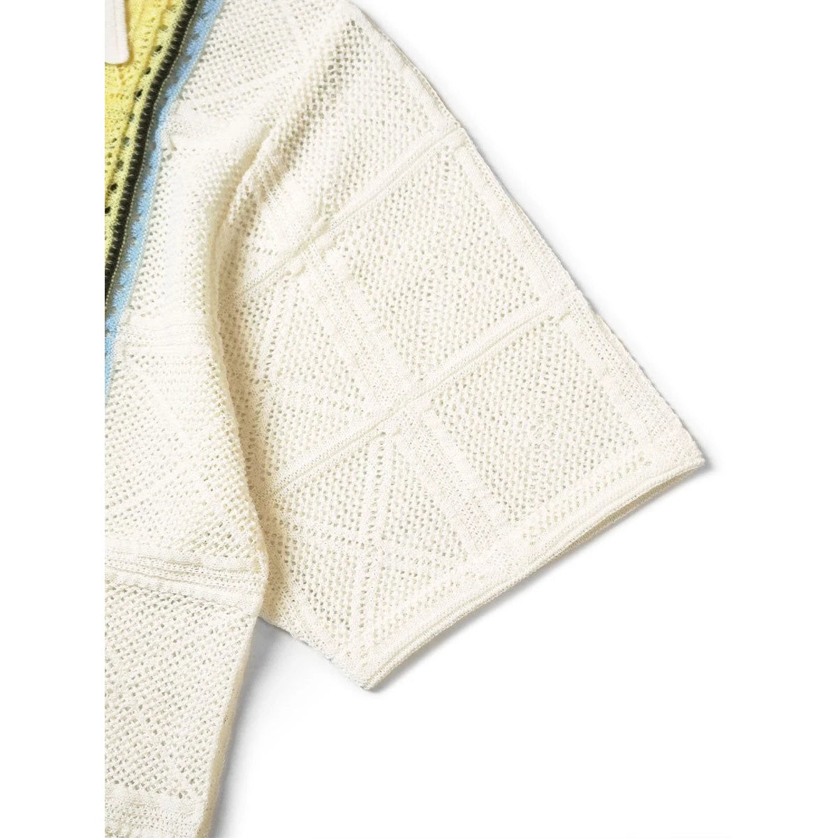 Kapital 12G Crochet Knit Tennessee Aloha Polo