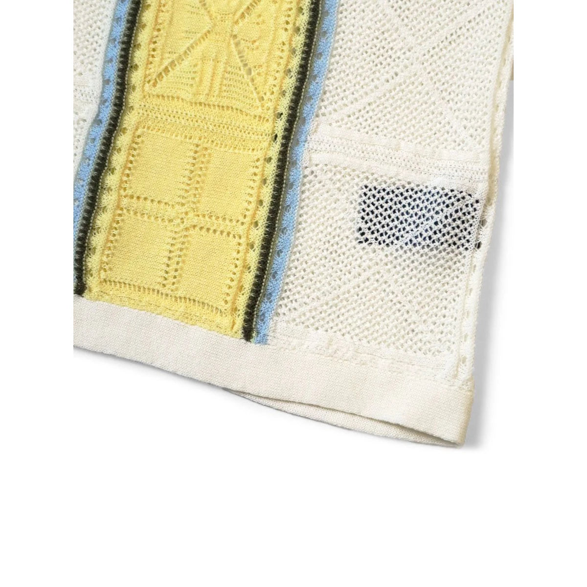 Kapital 12G Crochet Knit Tennessee Aloha Polo