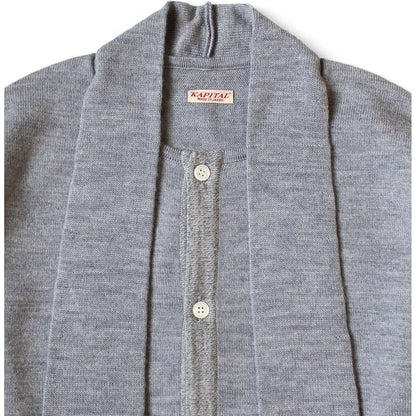 Kapital 12G Knit Bow Tie Cardigan (M`s)