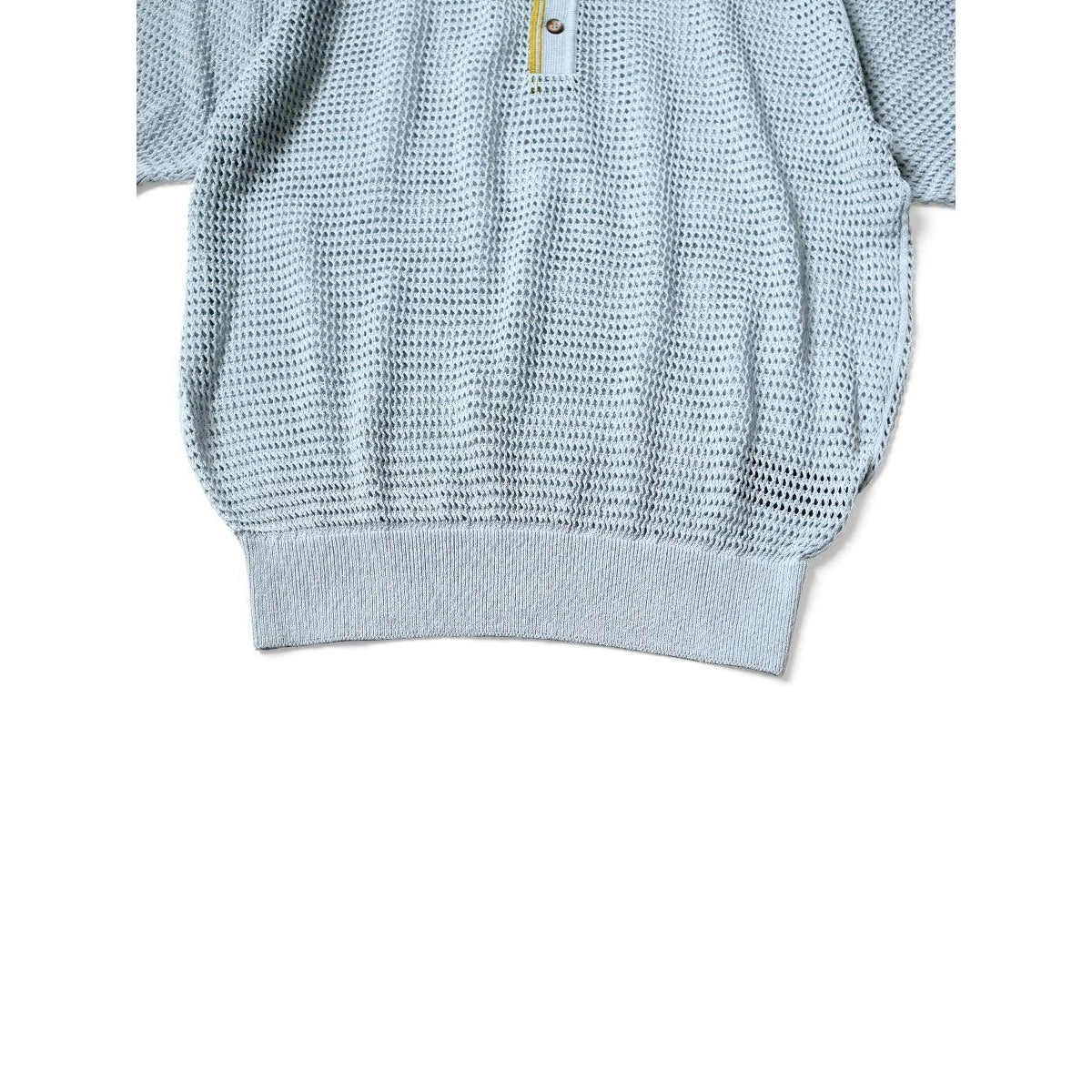 Kapital 12G Mesh Knit Carol Polo