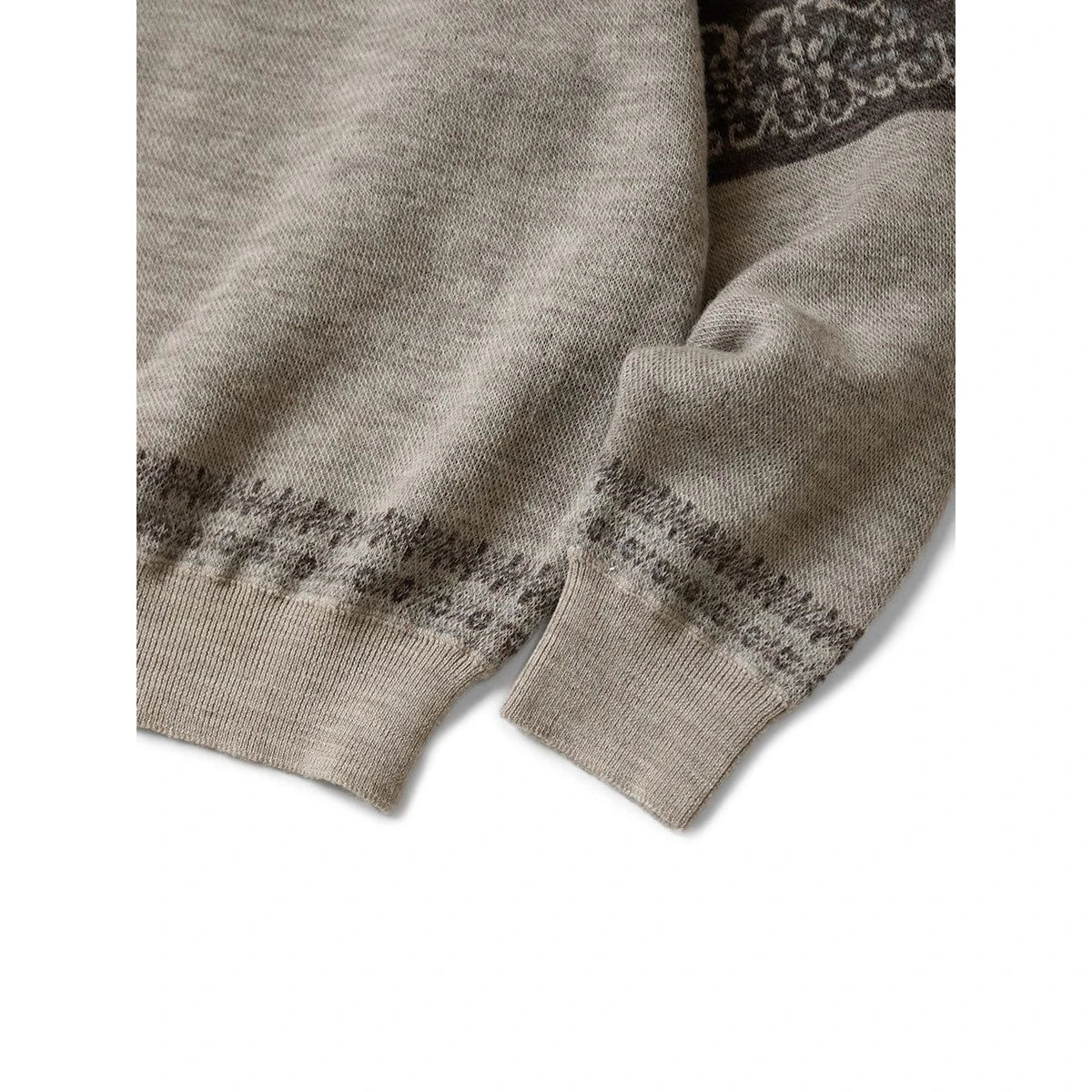 Kapital 12G Wool Bandana Crew Sweater