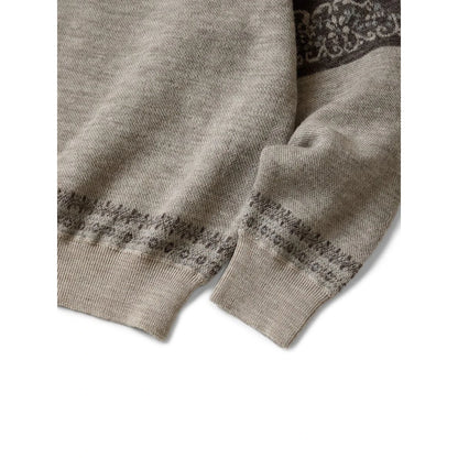 Kapital 12G Wool Bandana Crew Sweater