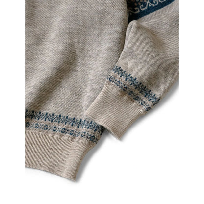 Kapital 12G Wool Bandana Crew Sweater
