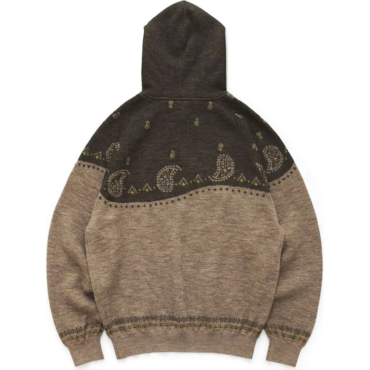 Kapital 12G Wool Bandana Nordic Hooded Sweater