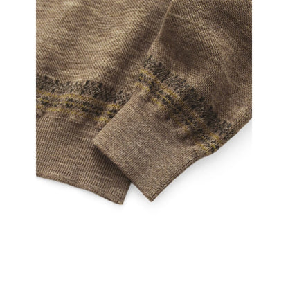 Kapital 12G Wool Bandana Nordic Hooded Sweater