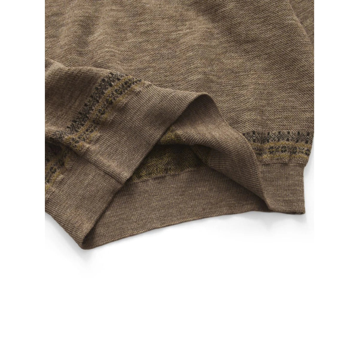 Kapital 12G Wool Bandana Nordic Hooded Sweater