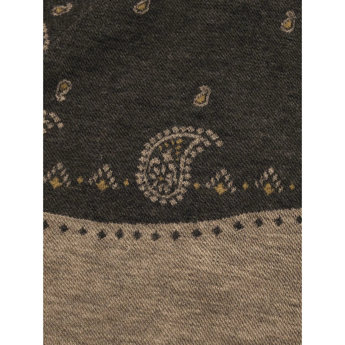 Kapital 12G Wool Bandana Nordic Hooded Sweater