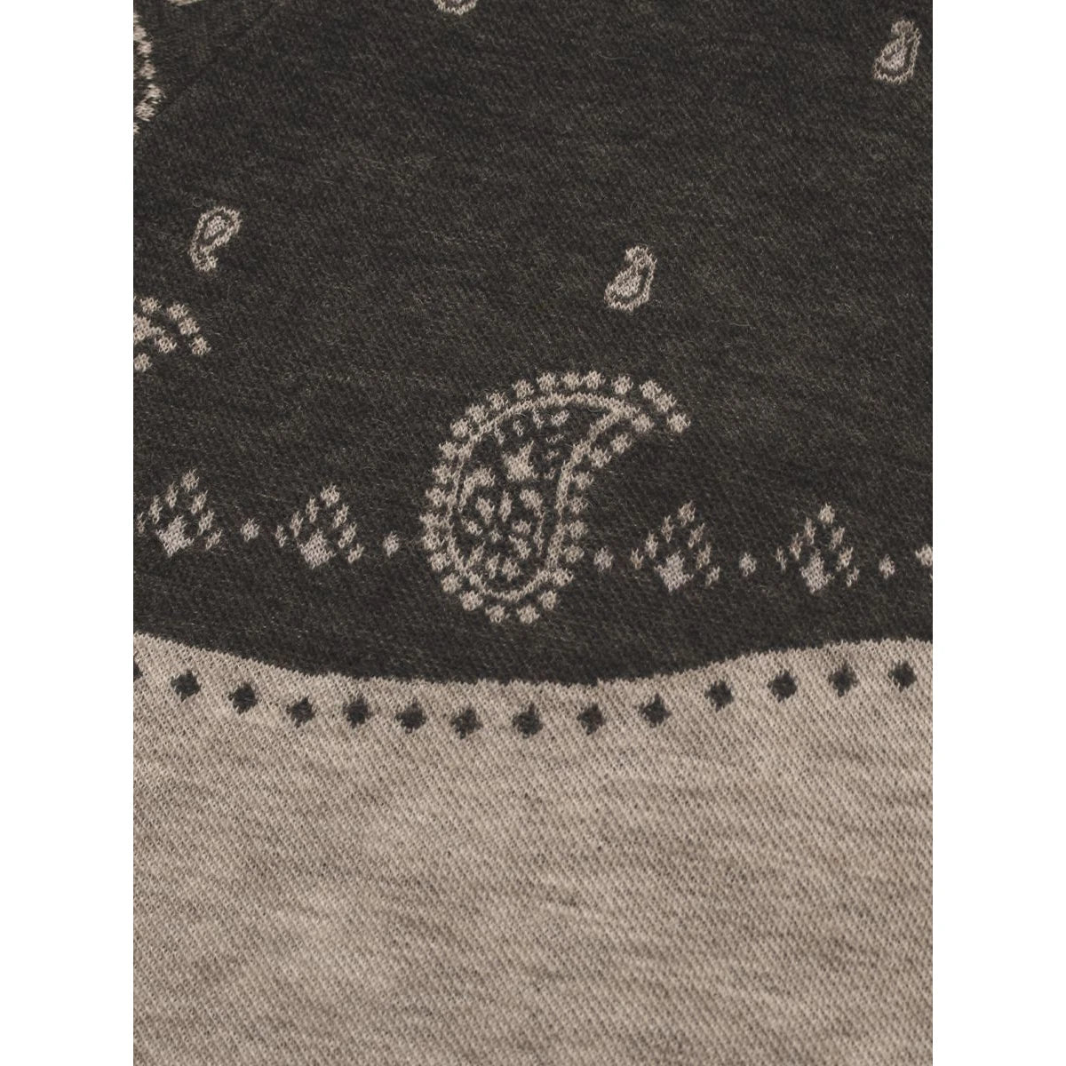 Kapital 12G Wool Bandana Nordic Hooded Sweater