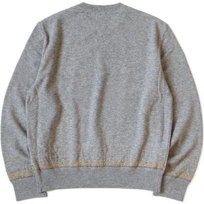 Kapital 12G Wool Crew Neck Sweater (Fly Goose)