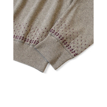 Kapital 12G Wool Crew Neck Sweater (Fly Goose)