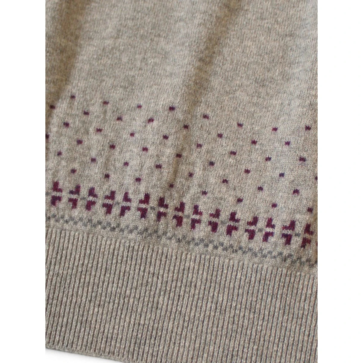 Kapital 12G Wool Crew Neck Sweater (Fly Goose)