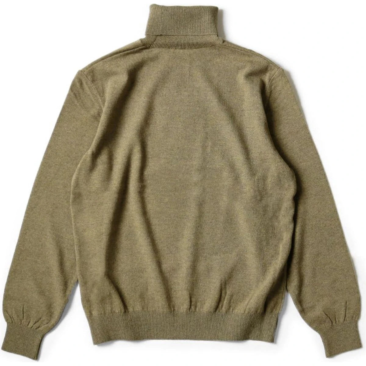 Kapital 12G Wool High Neck Sweater With Lady Blue Quilting