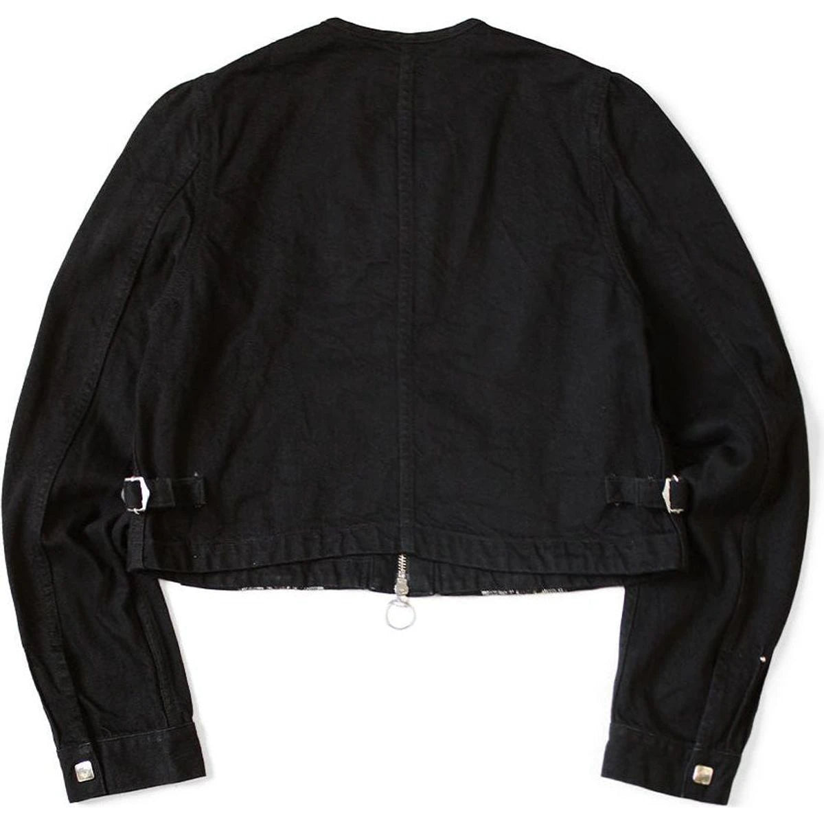 Kapital 12oz Arrow Pattern Jacquard Denim Bolero Jacket