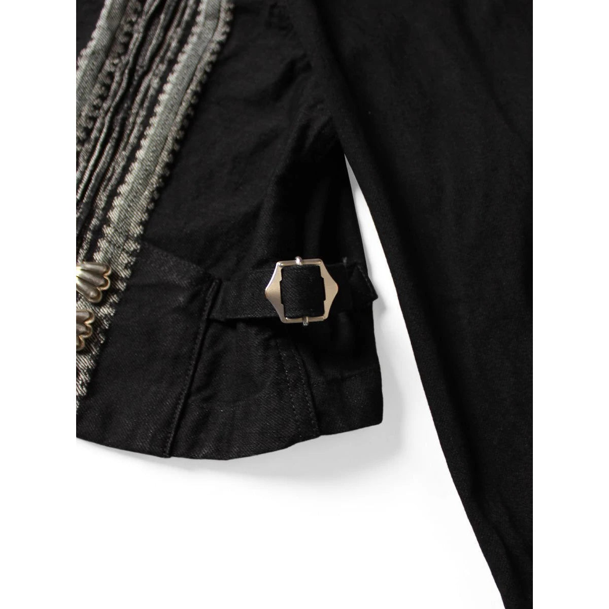 Kapital 12oz Arrow Pattern Jacquard Denim Bolero Jacket
