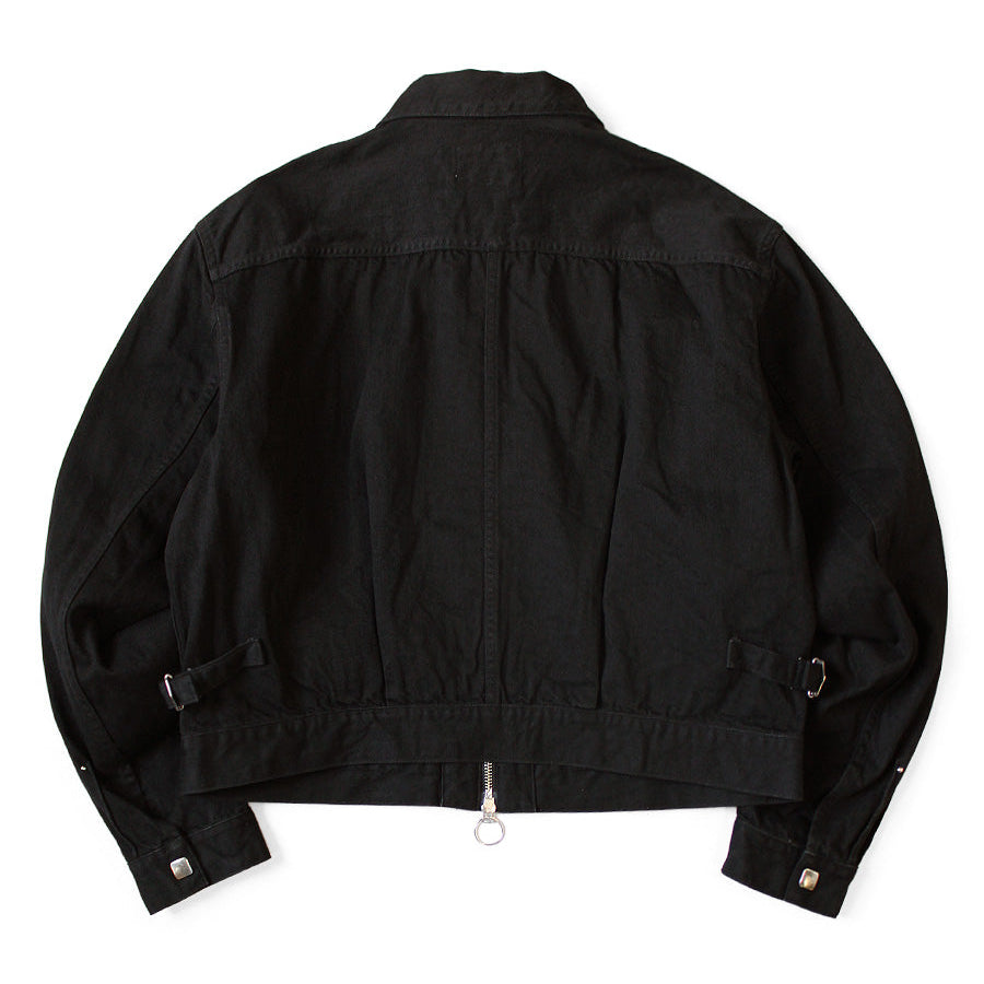 Kapital 12oz Yagasuri Jacquard Denim Drizzler Jacket