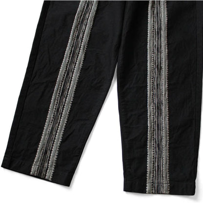 Kapital 12oz Arrow Pattern Jacquard Denim Nimes Pants