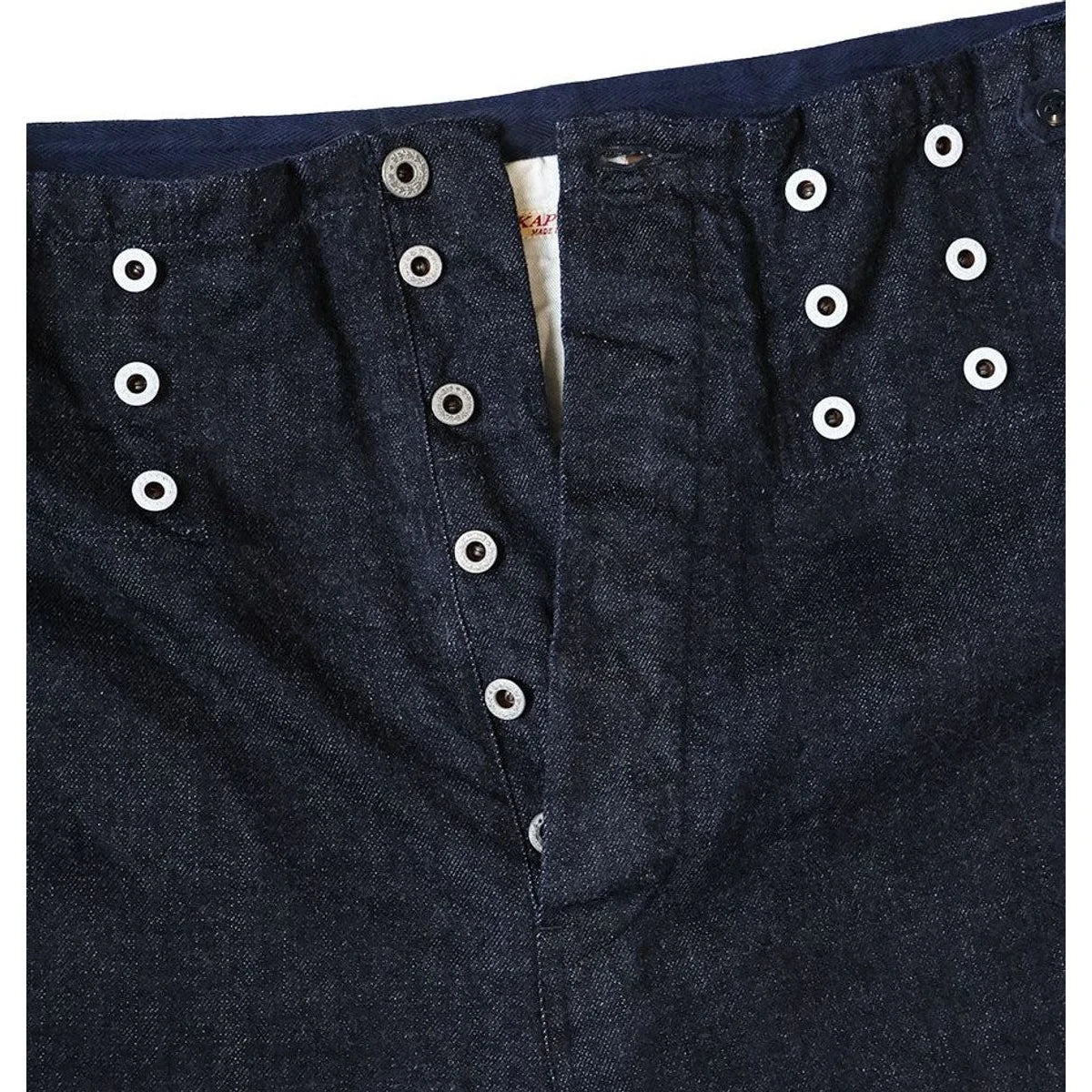 Kapital 12oz Denim 7 Star Suspender Pants