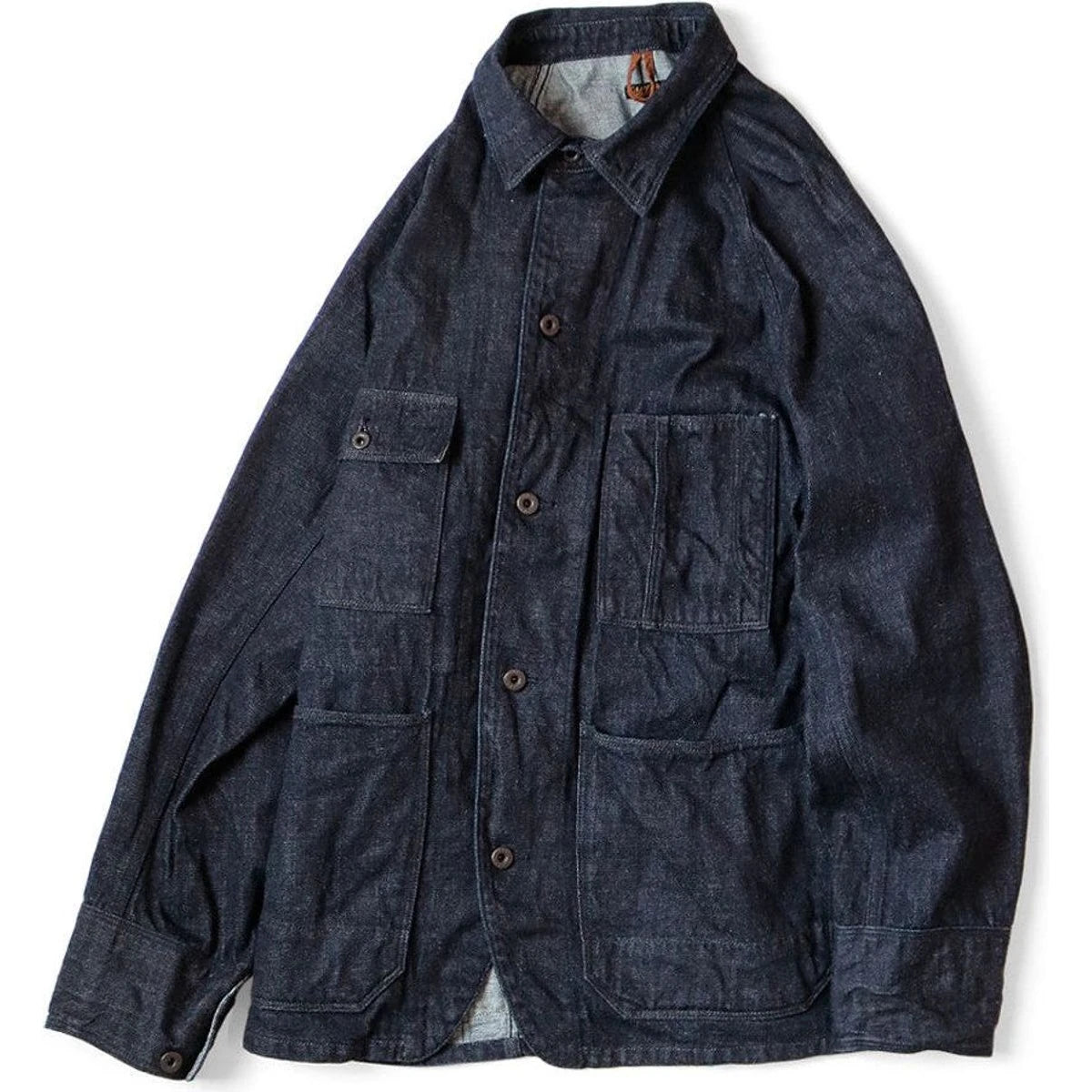 Kapital 12oz Denim Cactus Coverall (Black Thread Version)